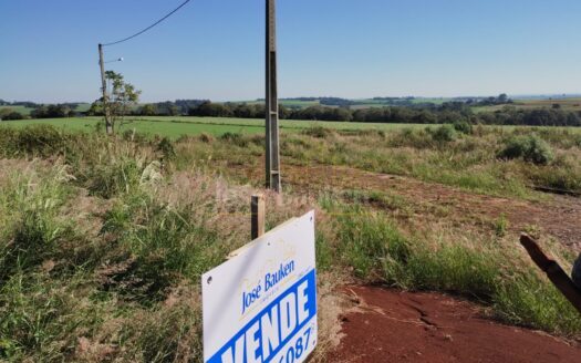 TERRENO NO LOTEAMENTO CERRO AZUL, TUPARENDI